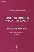 Cast Thy Burden upon the Lord SATB choral sheet music cover